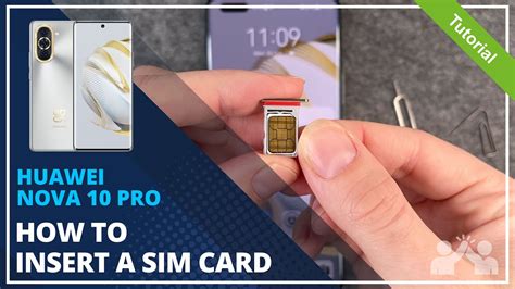 Huawei Nova: How to insert the SIM card and which size is .